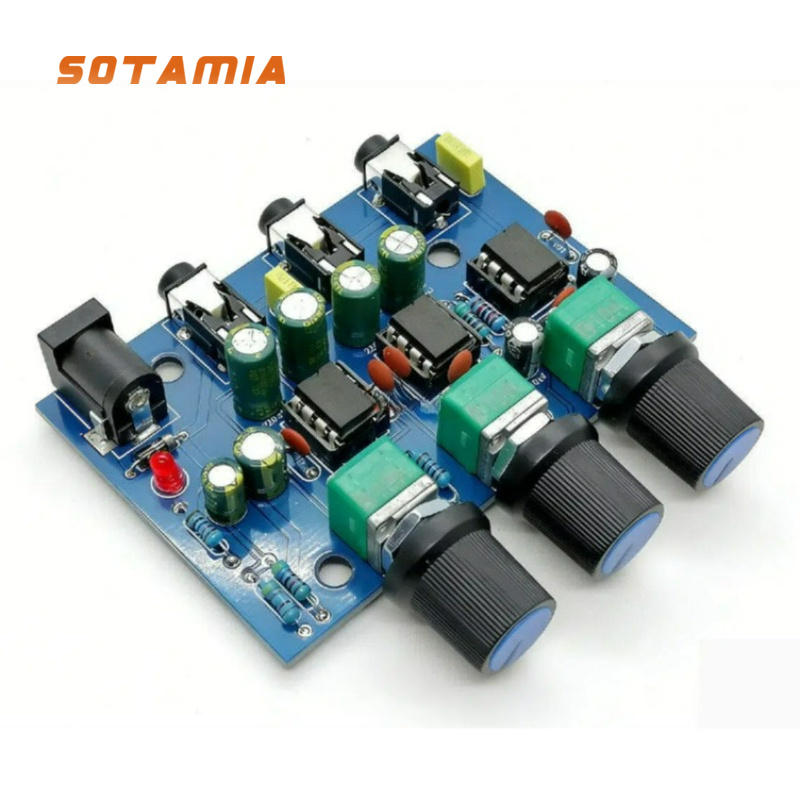 Audio Without Music - SOTAMIA เครื่องผสมเสียงสองช่องสัญญาณ, หนึ่งเข้า, สองออก, หนึ่งอินพุต, สองเอาต์พุต,