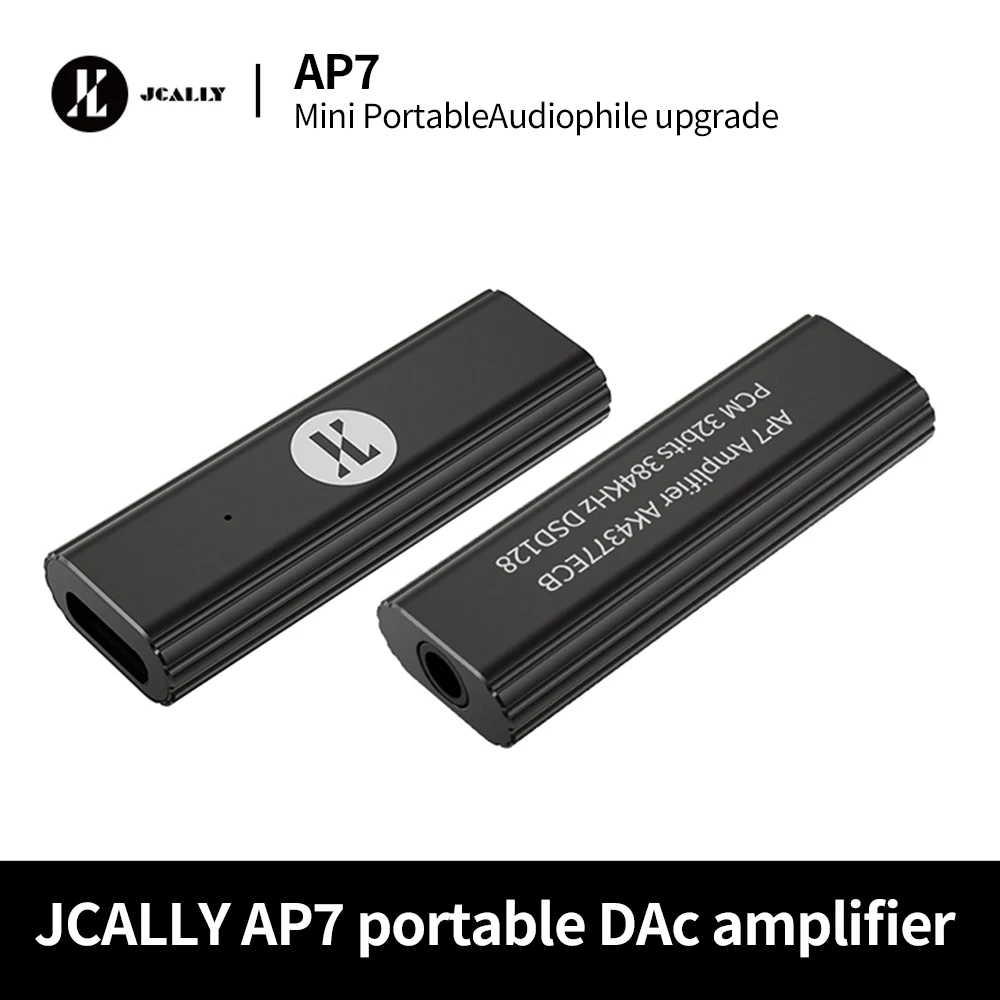 Headphone Amplifier Dac - JCALLY AP7 เครื่องขยายเสียง DAC แบบพกพา -