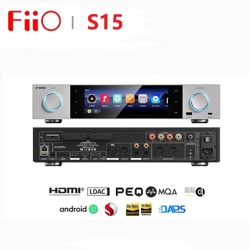 Audio Without Music - FiiO S15 เดสก์ท็อป Hi-Res Audio Music