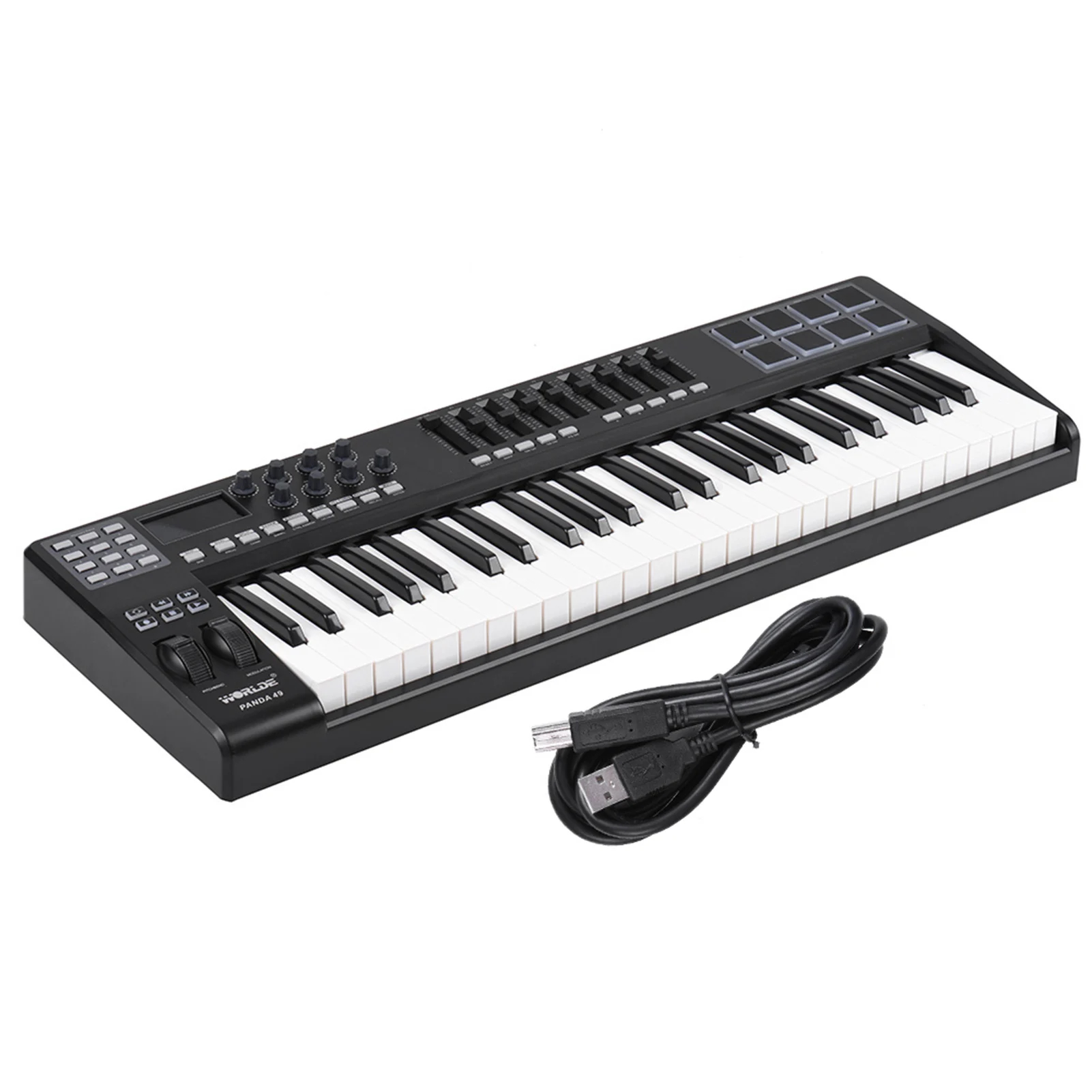 Midi Controller Pad - WORLD PANDA49 เอดูแพ็ค | คีย์บอร์ด MIDI