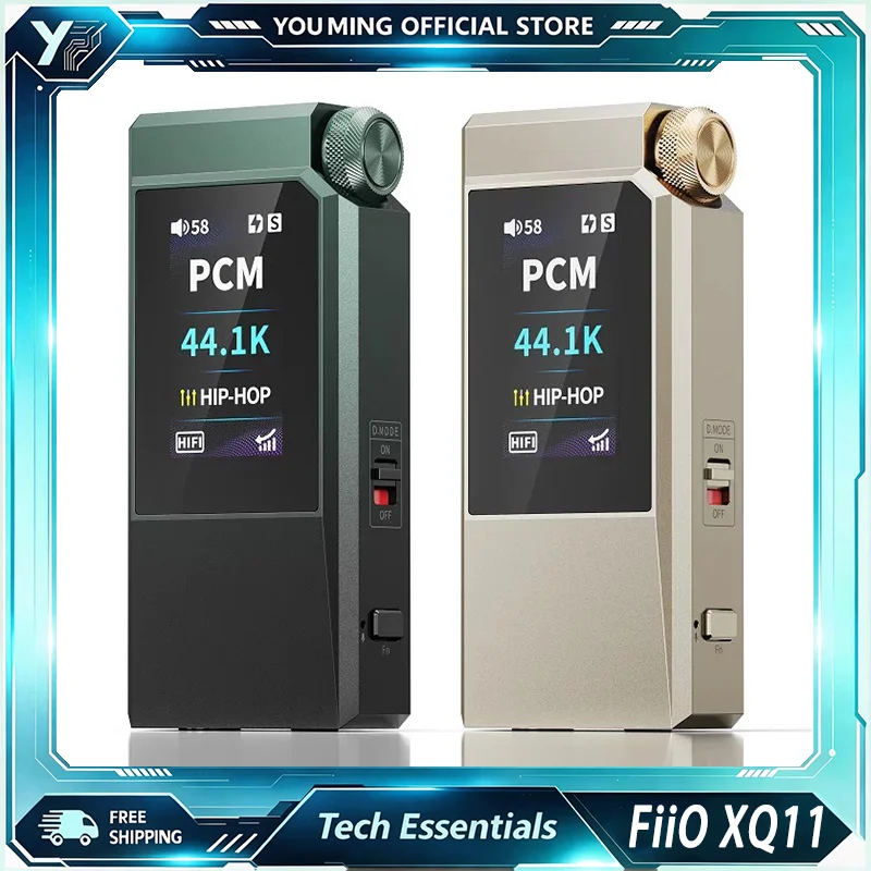 Audio Without Music - FiiO QX11 แอมป์หูฟังแบบพกพา DAC พร้อมพอร์ต USB‑C
