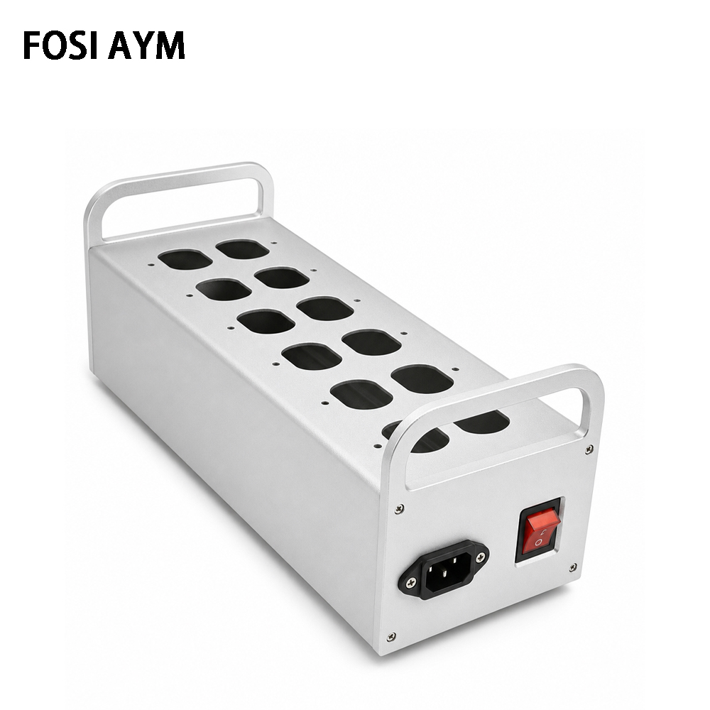Headphone Amplifier Dac - กล่องอลูมิเนียม FOSI AYM ขนาด 130x90x340 มม.