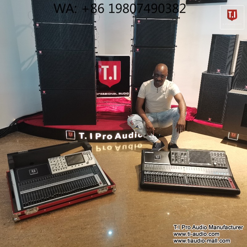 Audio Music Dj - มิกเซอร์ดิจิตอล 32 ช่องสัญญาณ, อุปกรณ์เสียงระดับมืออาชีพสำหรับดีเจ สำหรับงานปาร์ตี้และการแสดงดนตรีสด