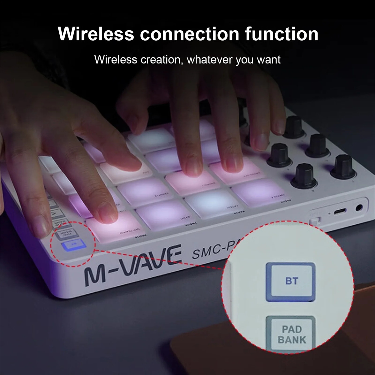 M-VAVE SMC-PAD คอนโทรลเลอร์ MI - Midi Controller Pad บทวิจารณ์และราคา