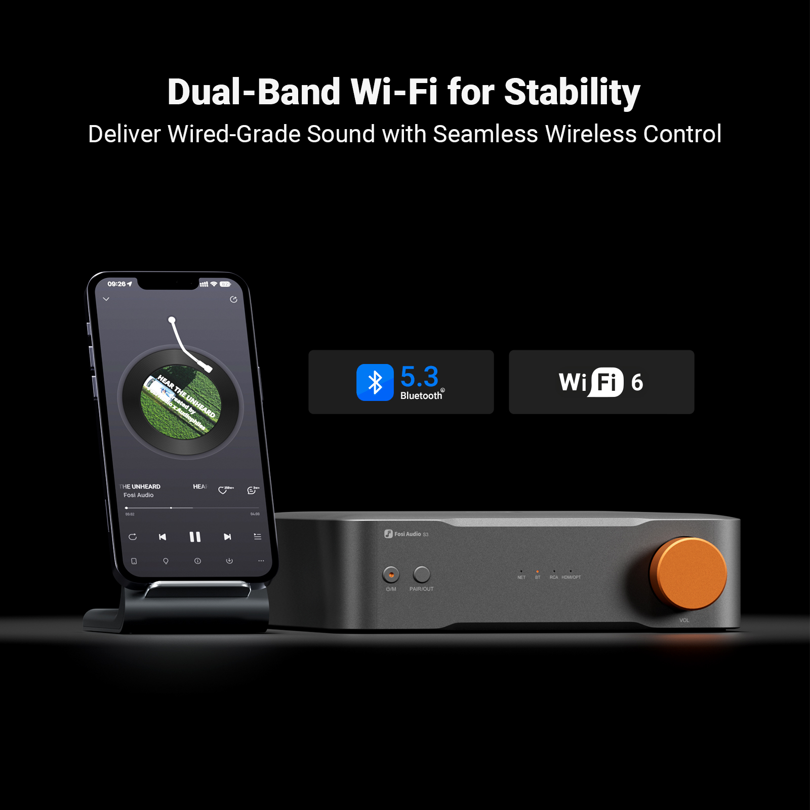 ฟอซี ออดิโอ เครื่องสตรีมเพลงคว - Audio Without Music บทวิจารณ์และราคา