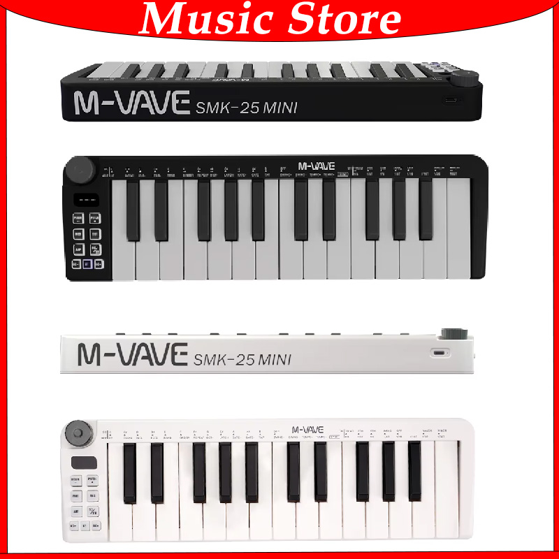 M-VAVE-Mini Teclado MIDI Recar - Midi Controller Pad บทวิจารณ์และราคา