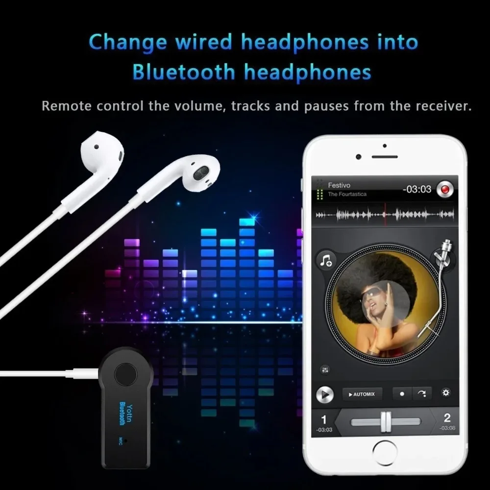 บลูทูธ 4.2 บลูทูธ 4.2 อะแดปเตอ - Audio Without Music บทวิจารณ์และราคา