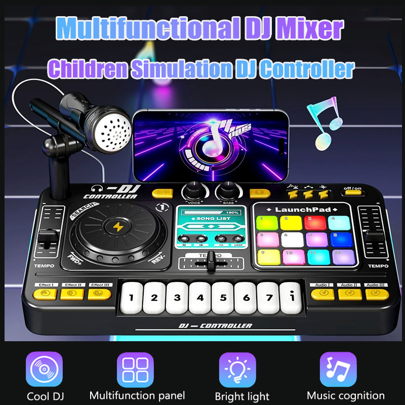 มิกเซอร์ดีเจอเนกประสงค์ ของเล่ - Audio Music Dj บทวิจารณ์และราคา