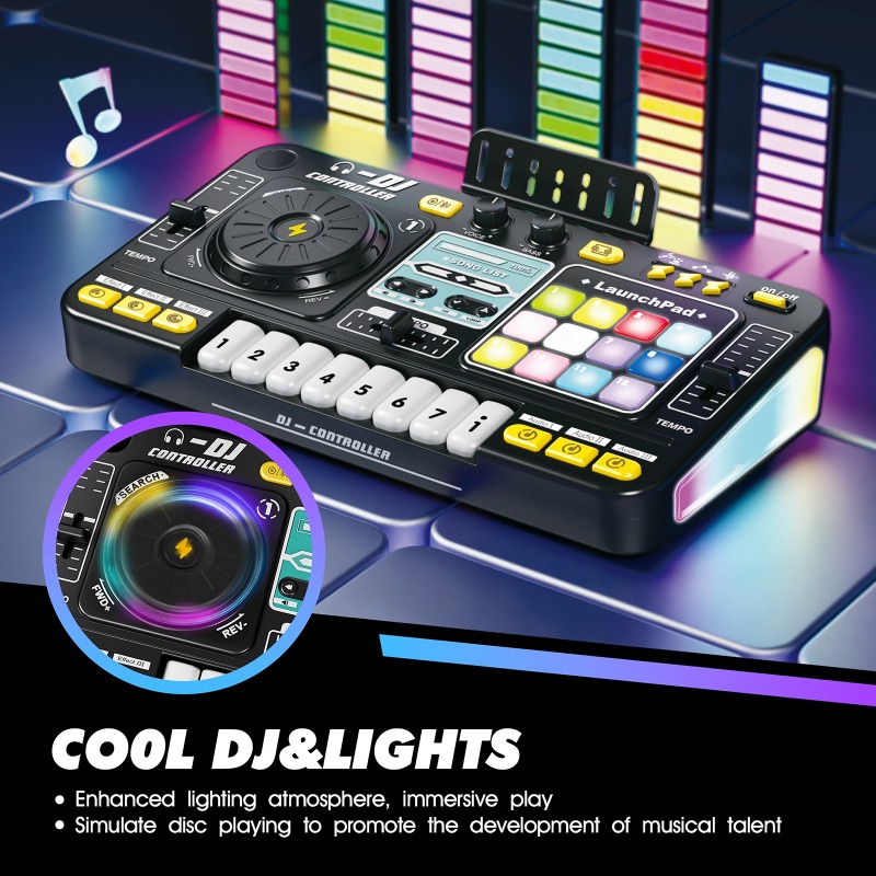 มิกเซอร์ดีเจอเนกประสงค์ ของเล่ - Audio Music Dj บทวิจารณ์และราคา