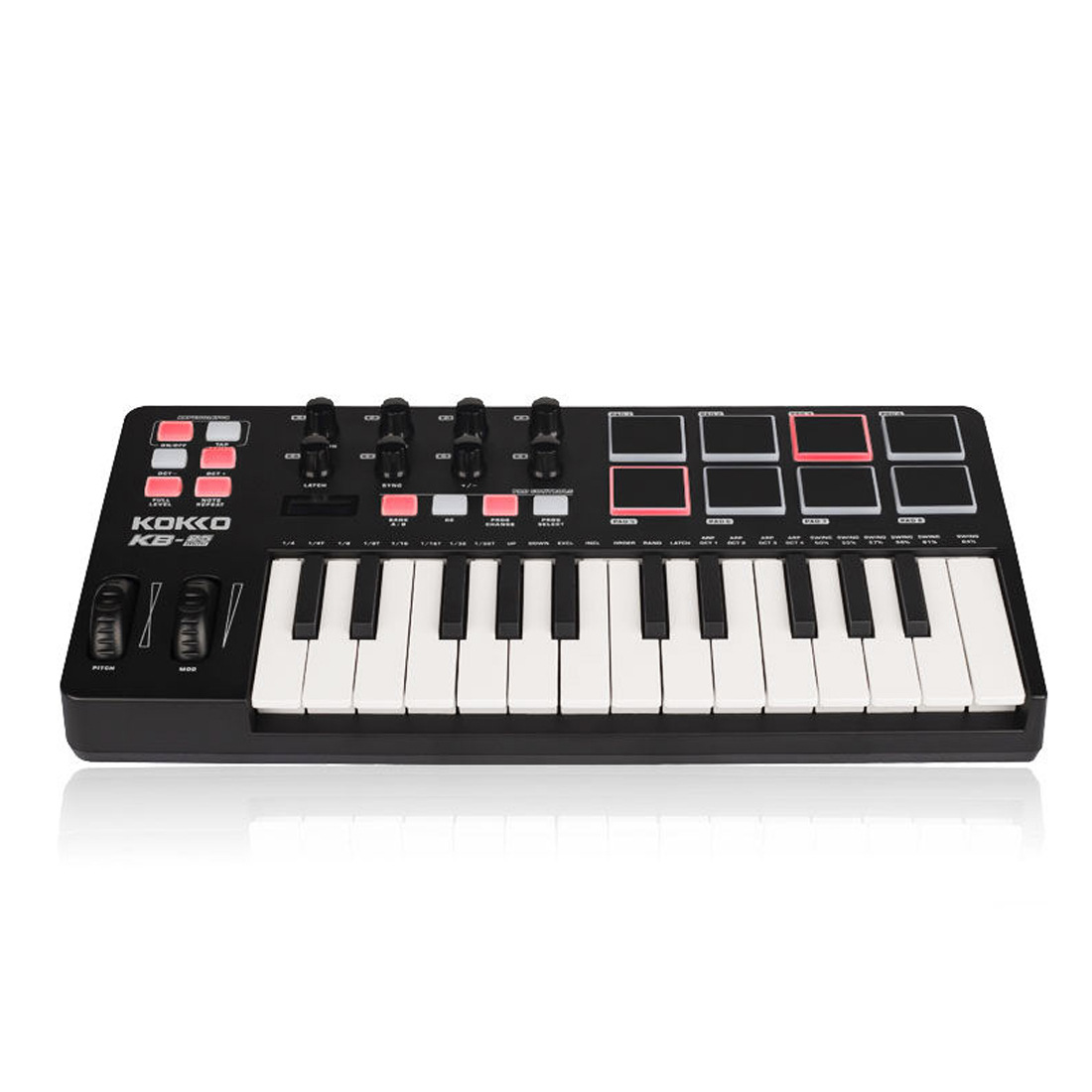 คีย์บอร์ดควบคุม MIDI แบบ 25 คี - Midi Controller Pad บทวิจารณ์และราคา