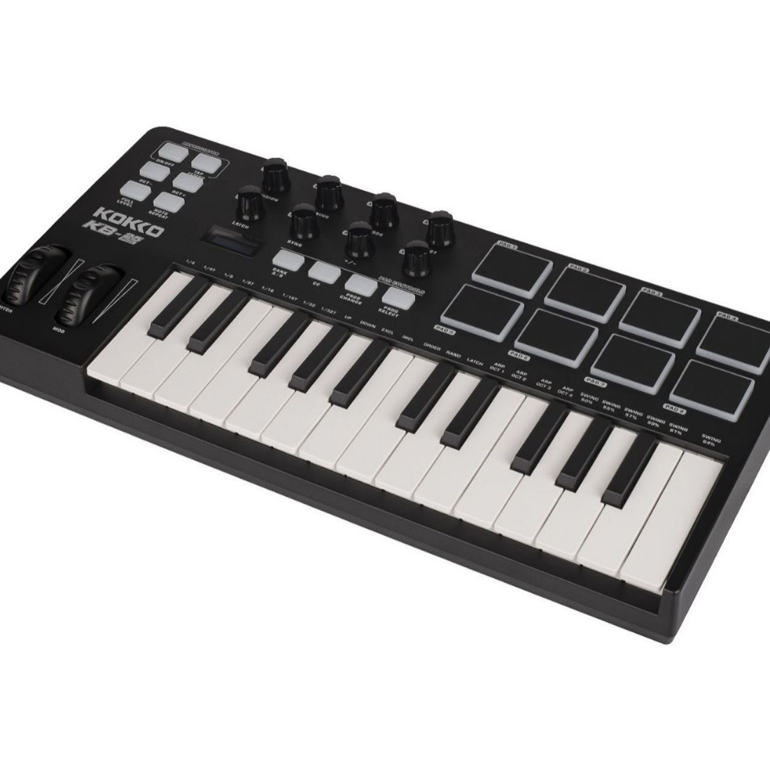 คีย์บอร์ดควบคุม MIDI แบบ 25 คี - Midi Controller Pad บทวิจารณ์และราคา