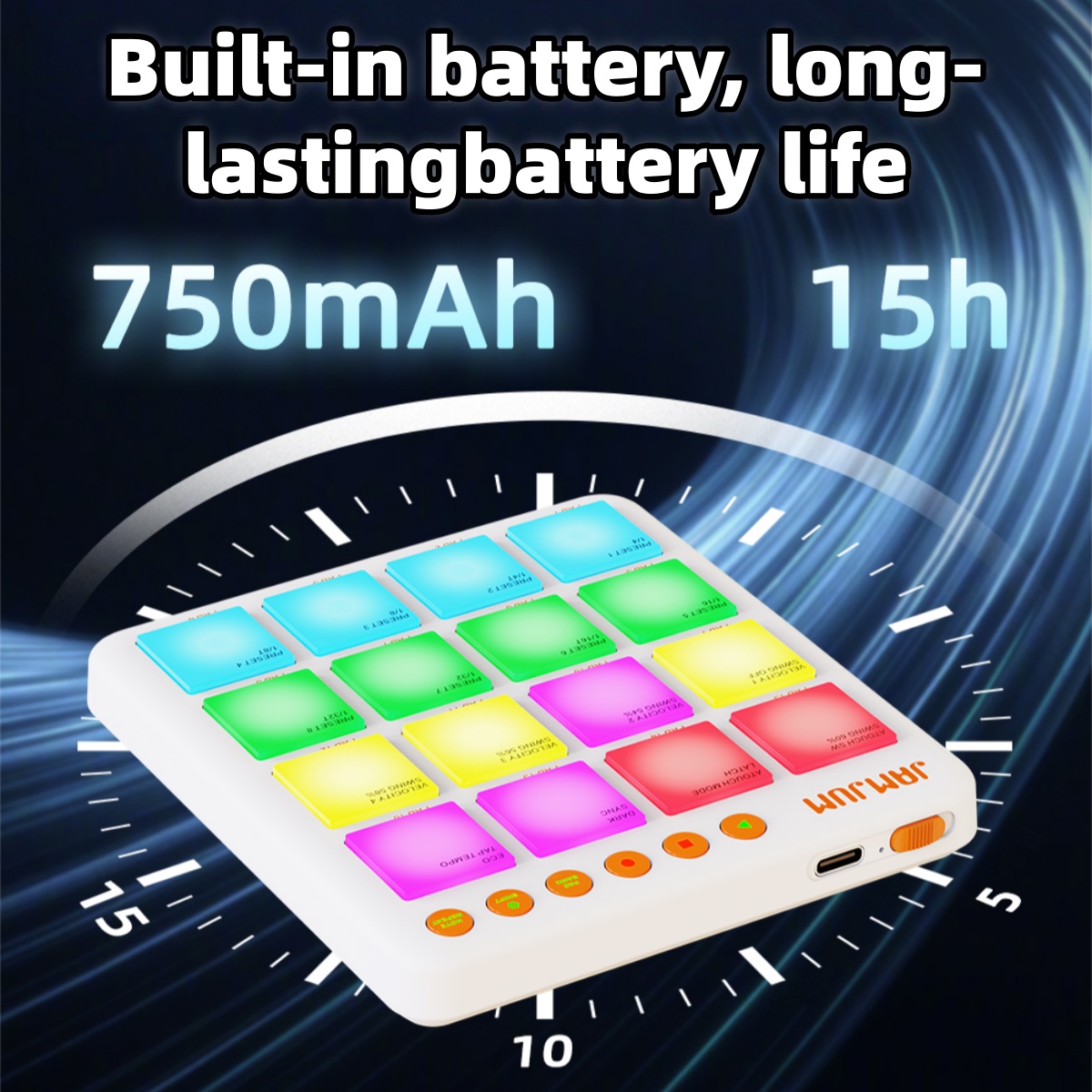 JAMJUM JP-MINI คอนโทรลเลอร์ MI - Midi Controller Pad บทวิจารณ์และราคา