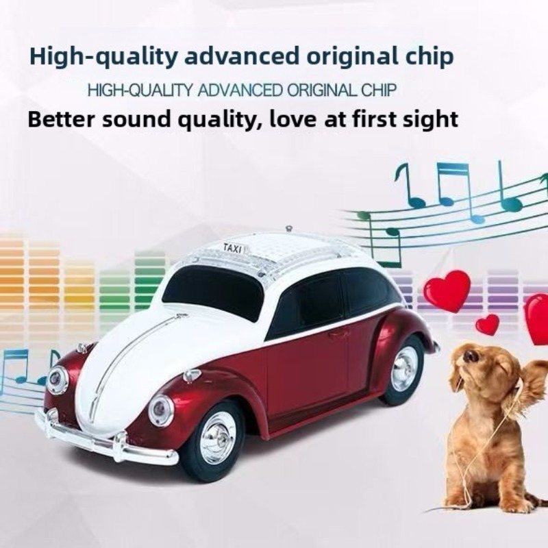 ลำโพงบลูทูธรูปทรงรถบีทเทิล เคร - Audio Music Spotify บทวิจารณ์และราคา