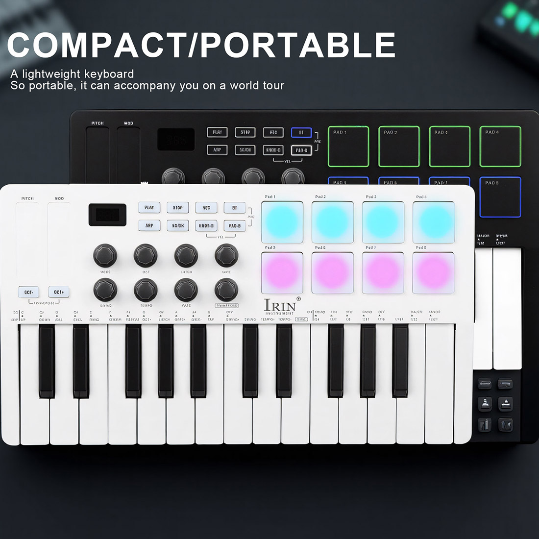 คีย์บอร์ด MIDI แบบพกพา SMK-25  - Midi Controller Pad บทวิจารณ์และราคา
