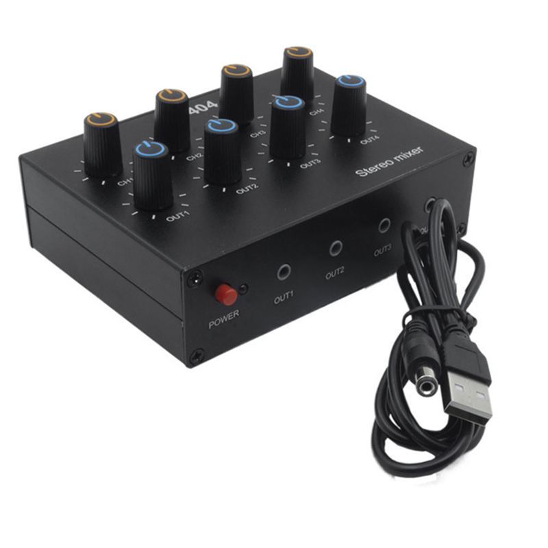 M07K-AU-404 สเตอริโอสี่อินพุตเ - Audio Without Music บทวิจารณ์และราคา