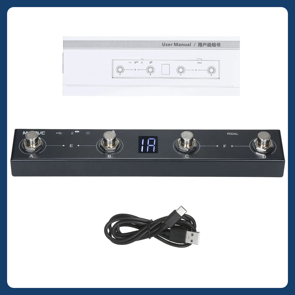 M-VAVE ช็อกโกแลตบลูทูธไร้สาย M - Midi Controller Pad บทวิจารณ์และราคา
