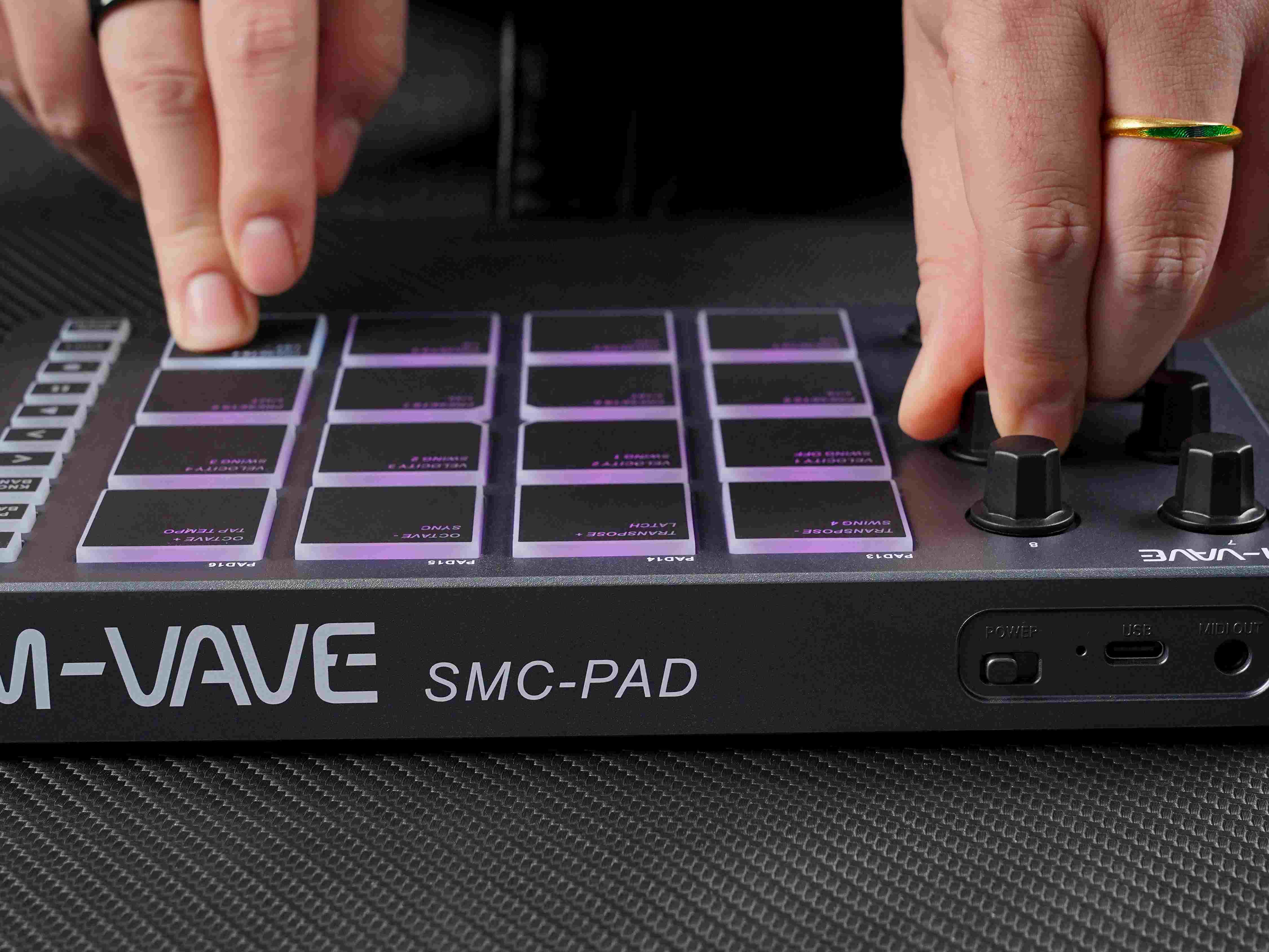 M-VAVE SMC-PAD MIDI คอนโทรลเลอ - Midi Controller Pad บทวิจารณ์และราคา