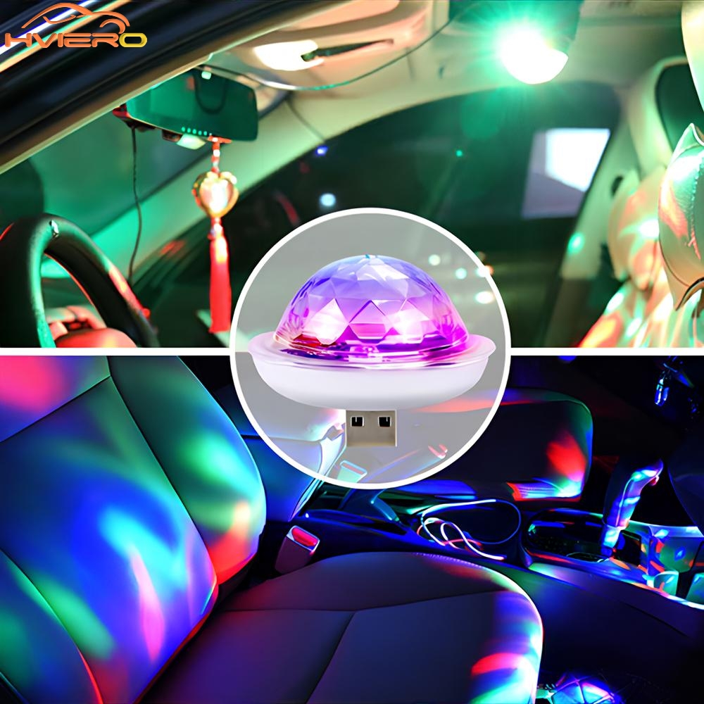 ไฟ Ambient อัตโนมัติ DJ RGB US - Audio Music Dj บทวิจารณ์และราคา