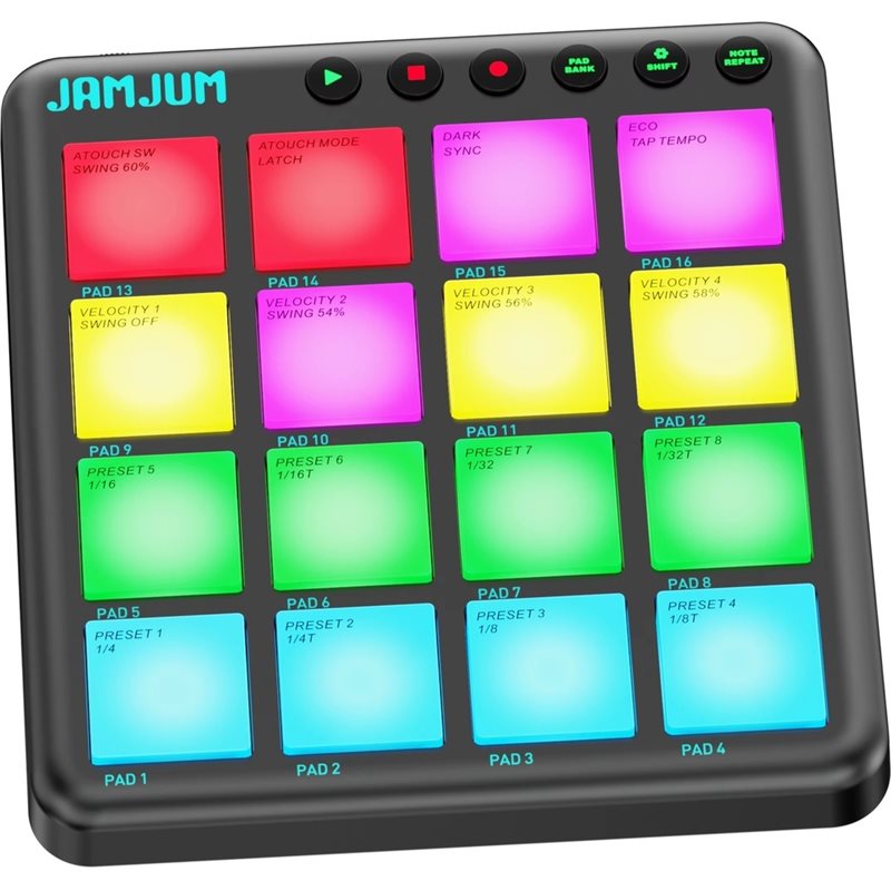 【สิ่งจำเป็นสำหรับการเดินทาง】JA - Midi Controller Pad บทวิจารณ์และราคา