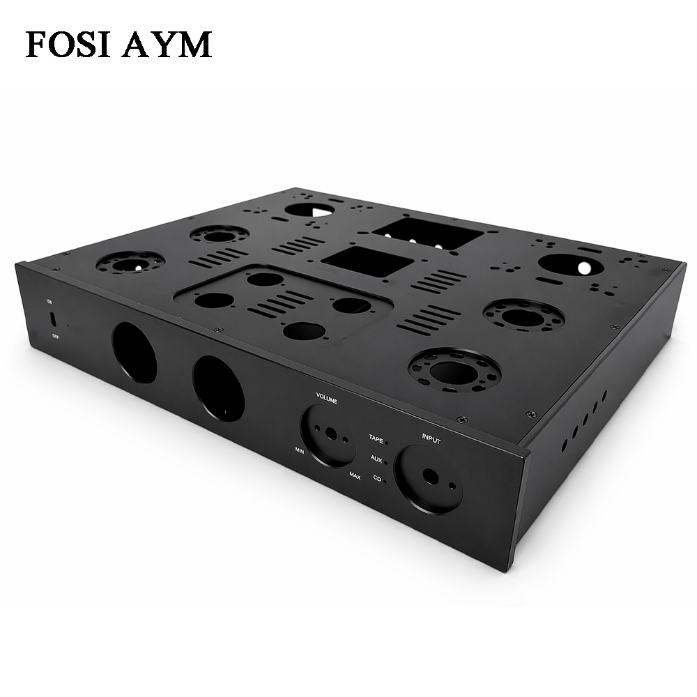ตัวถังแอมพลิฟายเออร์อะลูมิเนีย - Headphone Amplifier Dac บทวิจารณ์และราคา