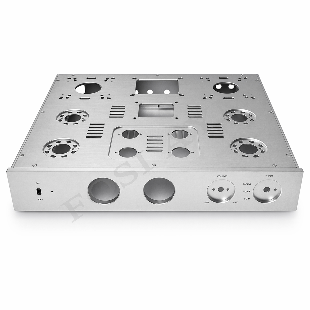 ตัวถังแอมพลิฟายเออร์อะลูมิเนีย - Headphone Amplifier Dac บทวิจารณ์และราคา