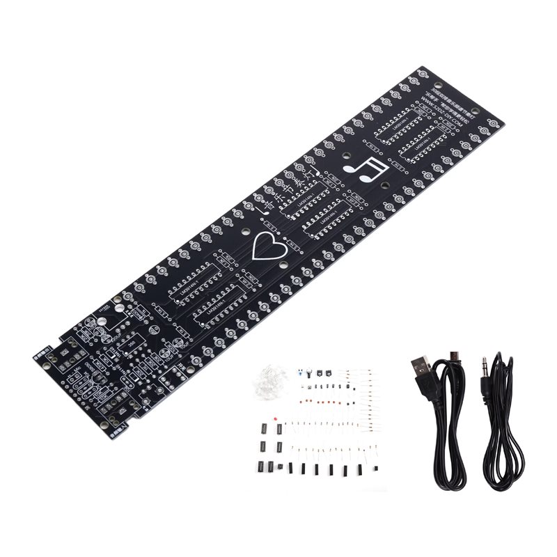 ไฟแสดงระดับเสียง LED แบบ DIY ร - Audio Without Music บทวิจารณ์และราคา