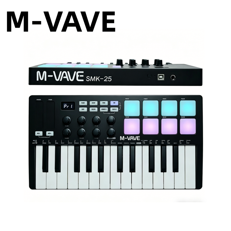 M-VAVE SMK-25 คีย์บอร์ด MIDI แ - Midi Controller Pad บทวิจารณ์และราคา