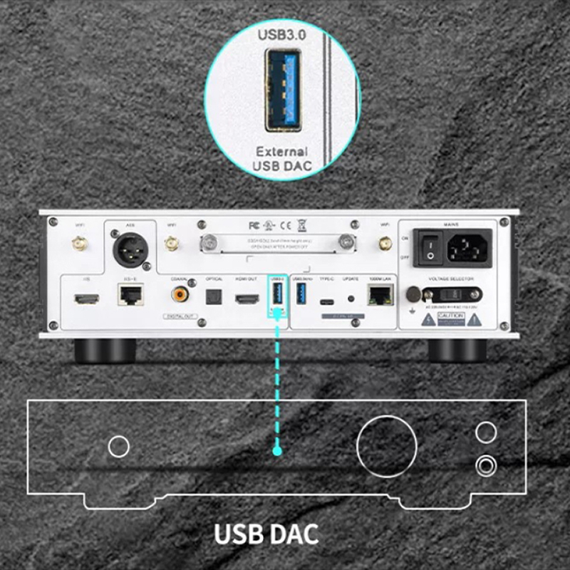 เครื่องสตรีมเพลงไร้สาย D35 Hi- - Audio Without Music บทวิจารณ์และราคา