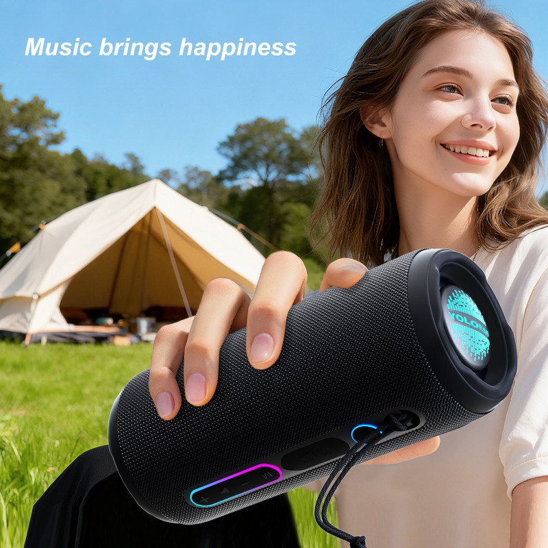 ลำโพงบลูทูธกันน้ำกลางแจ้งแบบพก - Audio Music Spotify บทวิจารณ์และราคา