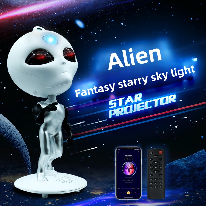 โปรเจคเตอร์ Alien Galaxy Star  - Audio Music Spotify บทวิจารณ์และราคา