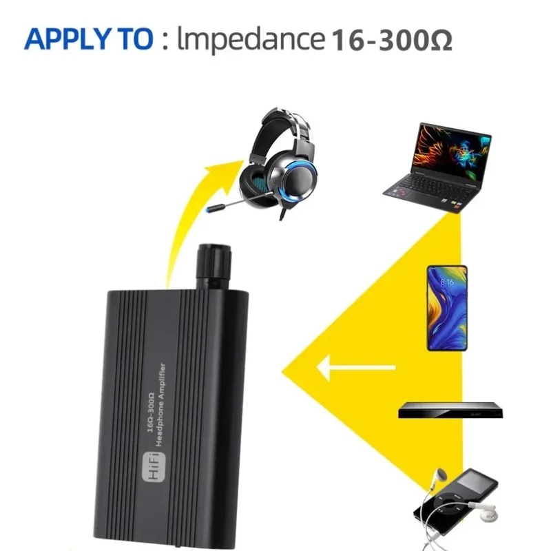 แอมพลิฟายเออร์หูฟังไฮไฟ 16-300 - Audio Without Music บทวิจารณ์และราคา